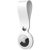 AhaStyle Silicone Premium Case for Apple AirTag White - AirTag Loop
