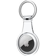 AhaStyle Transparent TPU Case for Apple AirTag White - AirTag Key Ring