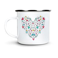 Ahome Tin Heart 350ml - Mug