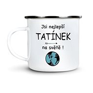 Ahome Tin Mug Best Daddy 350ml - Mug