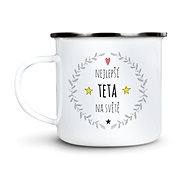 Ahome Tin Mug Best Aunt 350ml - Mug
