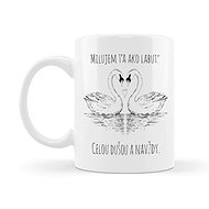 Ahome Mug I love you like a swan 330ml - Mug