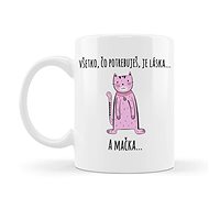 Ahome Mug What you need is love. A Cat. 330ml - Mug
