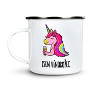 Ahome Tin Mug Winehorn 350ml - Mug