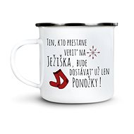 Ahome Tin Cup Who stops believing in Jesus 350ml - Mug