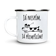 Ahome Tin Mug I don't sleep, I think 350ml - Mug