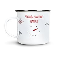 Ahome Tin Cup Happy and snowy 350ml - Mug