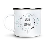 Ahome Tin Mug Merry Christmas 350ml - Mug