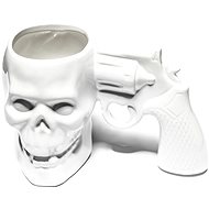 Master Revolver skull 330ml white - Mug