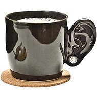 Master with human ear 300ml black - Mug