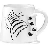 Master Porcelain cup with tail - cat 3D 0,35 - Mug