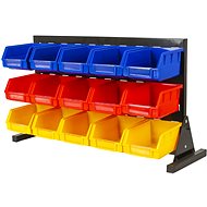 AHProfi Metal Organizer for Screws, 15 Boxes - Tool Organiser