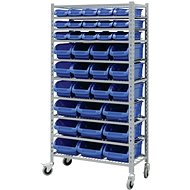 AHProfi Mobile Metal Tool Organiser, 36 Boxes - Tool Organiser