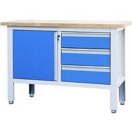 AHProfi Workbench with Three Drawers and Cabinet - Workbench
