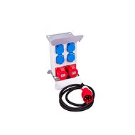 AHProfi Mobile Distribution Box 16A, 6 Outputs - Power Distribution Box