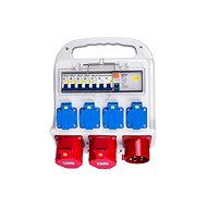 AHProfi Mobile Distribution Box 32A, 6 Outputs - Power Distribution Box