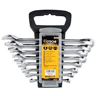 Hoteche 8-Piece Combination Spanner Set in Plastic Holder - HT191010 - Wrench Set