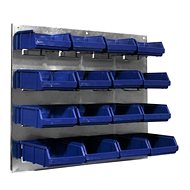 AHProfi Metal organiser with plastic boxes - Organiser