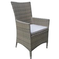 Dimension RIMINI Chair, Grey - Garden Armchair