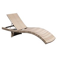 DOMUS VENTURES PESSARO Stackable Lounger - Garden Lounger