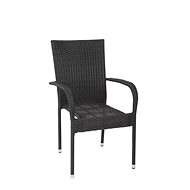 DIMENZA Garden chair HAITI, black DF-008149 - Garden Chair
