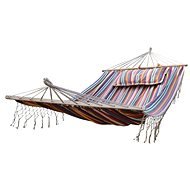 DIMENSION MAXI Hammock for Two People, Red with Stripes - Hammock