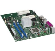 Intel D915PPL Woodridge, 915PL/ICH6, DCh. DDR400, SATA, PCIe x16, USB2.0, LAN, sc775, ATX, bulk - Motherboard