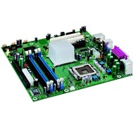Intel D915GUXLKX Luxemburg, i915G/ICH6, DCh. DDR2 533, 1x ATA100, 4x SATA150, int. VGA+PCIe x16, USB - Motherboard