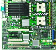 Intel SE7520BD2VD2 Brandon, iE7520, 6x DDR2 400 ECC, SATA + 1ch SCSI RAID, int. VGA, USB2.0, 2x GLAN - Motherboard