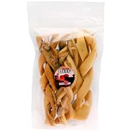 Cobbys Pet Aiko Dried braided beef leather 100g - Dog Jerky