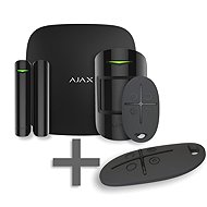 SET Ajax StarterKit black + Ajax SpaceControl black - Security System