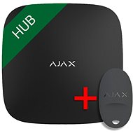 SET Ajax Hub black + Ajax SpaceControl black - Security System