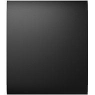 Ajax CenterButton (1-gang/2-way) - Center button, black - Socket Cover