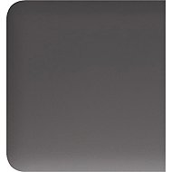 Ajax SideButton (1-gang/2-way) - Seitentaster, grau - Steckdosen-Abdeckung