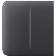 Ajax SideButton (2-gang) - Side two-button, graphite - Socket Cover