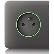 Ajax SideCover (smart) - Drawer side cover, horizontal, grey - Socket Cover