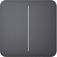 Ajax SoloButton (2-gang) - Separate two buttons for LightSwitch, graphite - Socket Cover