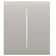 Ajax CenterButton (2-gang) - Center two button, oyster - Socket Cover