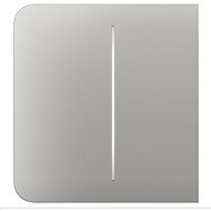 Ajax SideButton (2-gang) - Side two-button, oyster - Socket Cover