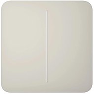 Ajax SoloButton (2-gang) - Separate two buttons for LightSwitch, oyster - Socket Cover
