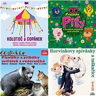 Balíček dětských audioknih - Miloš Kirschner  Josef Brukner  Jaroslav Samson Lenk  Eva Spoustová