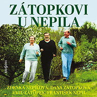 The Zátopeks at Nepil's - Dana Zátopková  Emil Zátopek  Zdenka Nepilová  František Nepil  Karel Tejkal