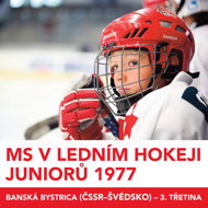World Junior Ice Hockey Championship 1977 - Banská Bystrica (Czechoslovakia - Sweden) - 3rd period - Aleš Procházka  Jaroslav Janků  Stanislav Dudka