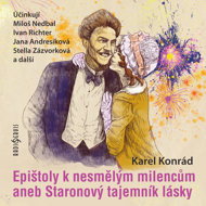 Karel Konrád: Epistles to Timid Lovers or The Old Secretary of Love - Ivan Richter  Jana Andresíková  Miloš Nedbal  Miroslav Doležal  Stella Zázvorková  Vlastimil Bedrna  Zdeněk Dítě  Karel Konrád