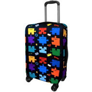 Kufryplus Suitcase cover Z51 Puzzle S - Luggage Cover