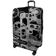 Kufryplus Suitcase cover Z64 Time machine L - Luggage Cover