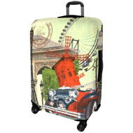 Kufryplus Suitcase cover Z73 Paris L - Luggage Cover