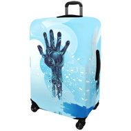 Kufryplus Suitcase cover Z95 Robotic hand L - Luggage Cover