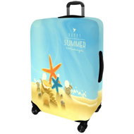 Kufryplus Suitcase cover Z106 Happy Summer M - Luggage Cover