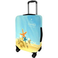 Kufryplus Suitcase cover Z106 Happy Summer S - Luggage Cover